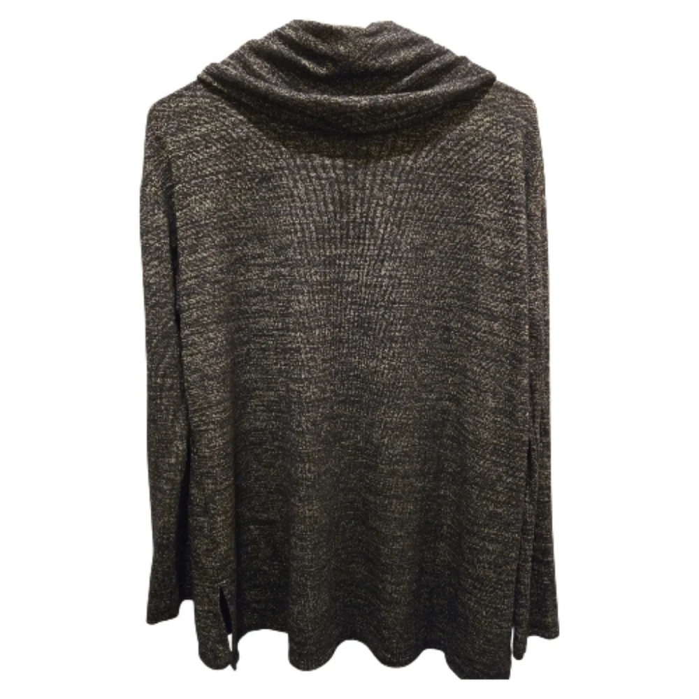 GAP COWL NECK WOMENS BLUE LONG SLEEVE SWEATER SZ M